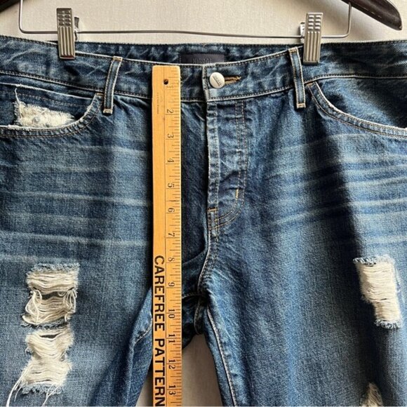 Koral relaxed skinny distressed denim jeans Sz 31 - Picture 13 of 13